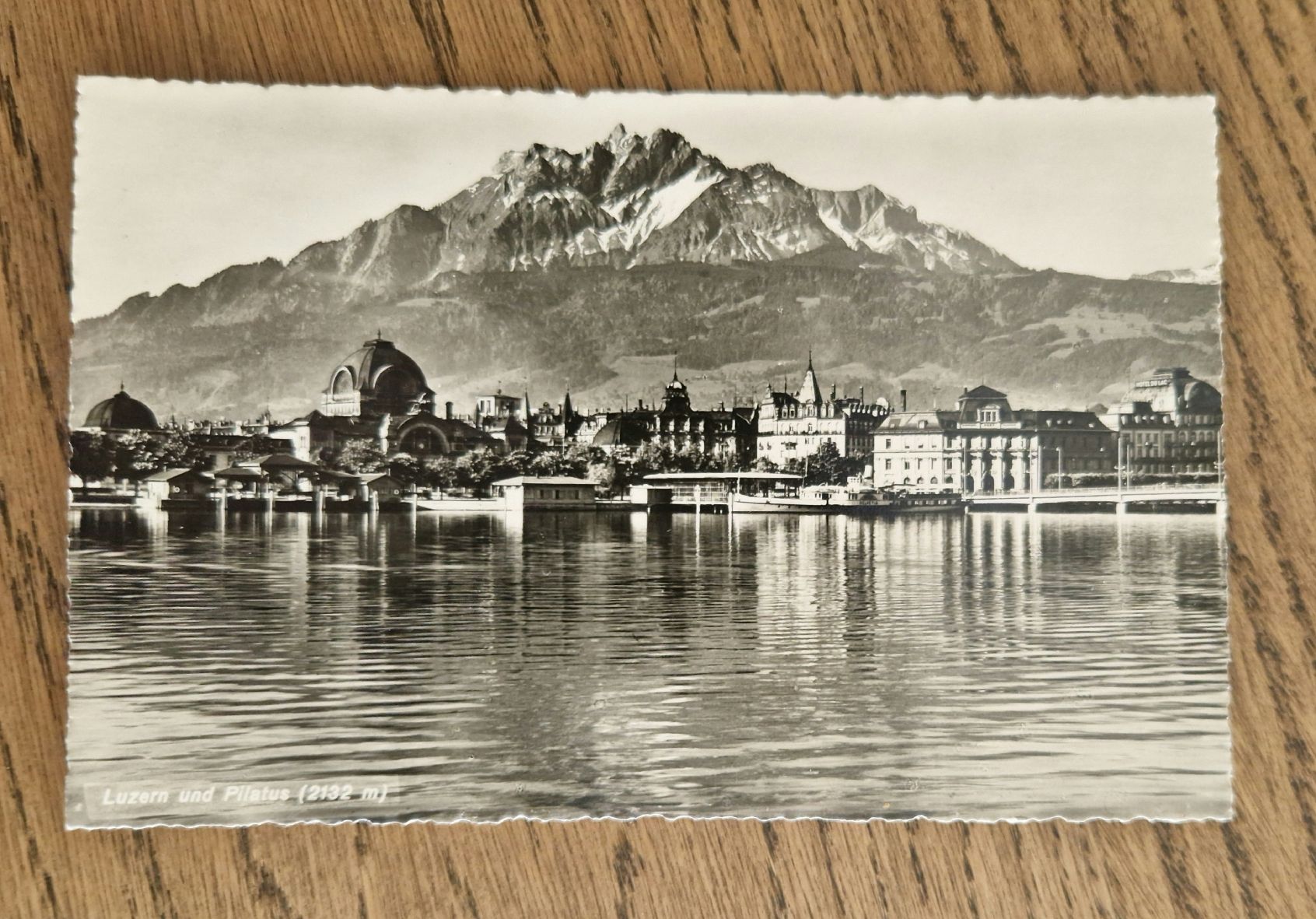 Cartoline postali: Luzern mit Pilatus – Usato da Ebikon venduto da Donar50