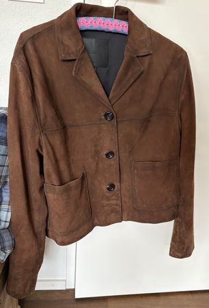 Massimo Dutti Wildleder Jacke Gr. XL