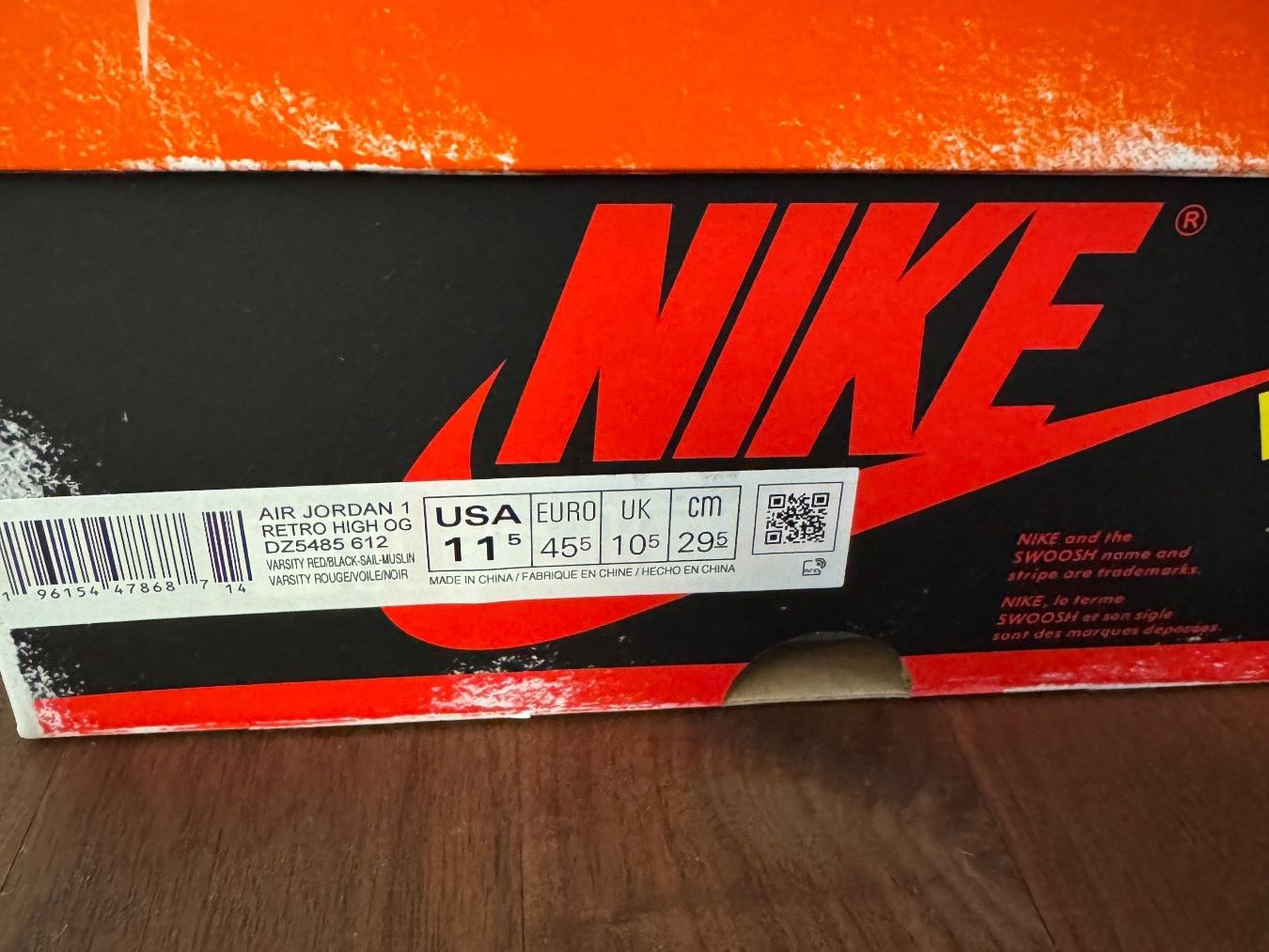 Jordan Scarpe da uomo: Jordan 1 Retro High OG Chicago Lost and Found – Nuovo e nell'imballaggio originale da Rümlang venduto da yane_zh 6