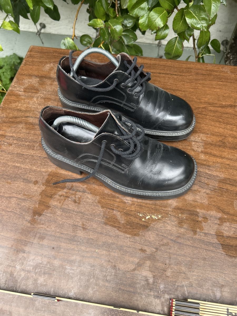 Herrenschuhe: Leder Schuhe – Gebraucht aus Bonstetten von Ebano- 6