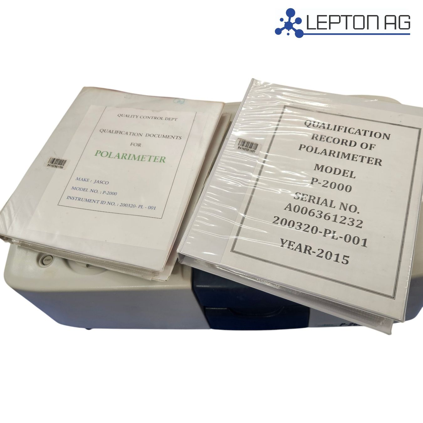 Accessori da laboratorio: JASCO P-2000 Polarimeter – Usato da Niederdorf venduto da LeptonAG_Labor 7