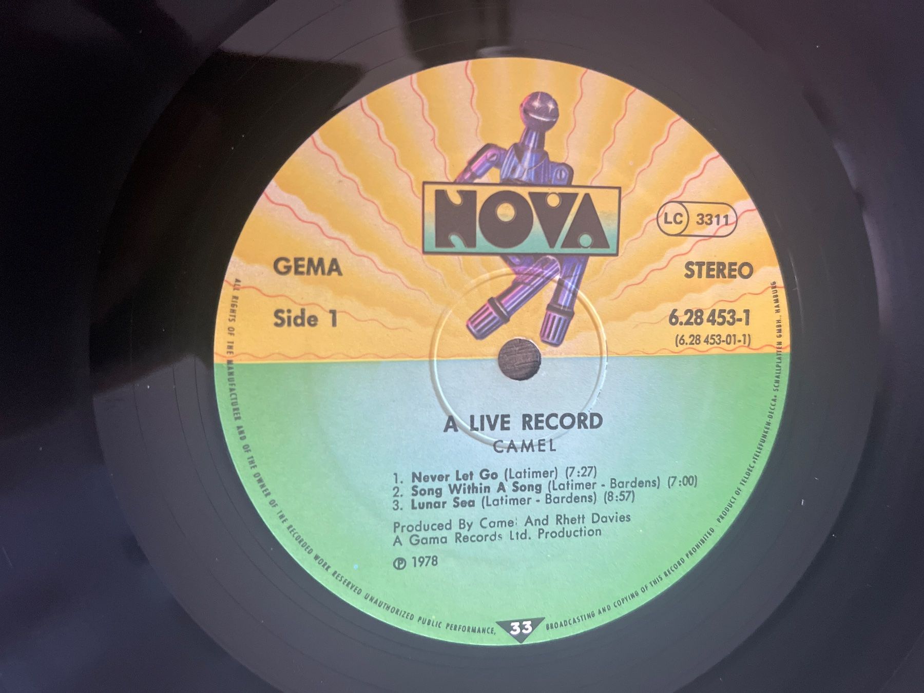 Schallplatten: A742/Camel - A Live Record – Gebraucht aus Frutigen von Philippe_jsp 2