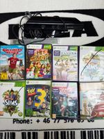 Xbox 360 Kinect + 6 Spiele
