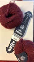 3Kn. LANA GROSSA LACE PAILLETTES 4-44401 weinrot