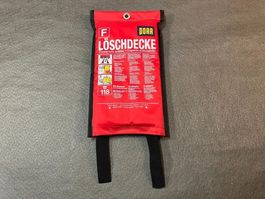 Flextron Löschdecke 120x120cm im Beutel/Porr Logo ab 1.-