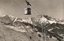 Adelboden (BE) Luftseilbahn Unterbärg Engstligenalp