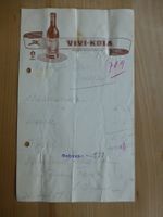 Bettlach. Restaurant St. Urs. Rechnung 1951