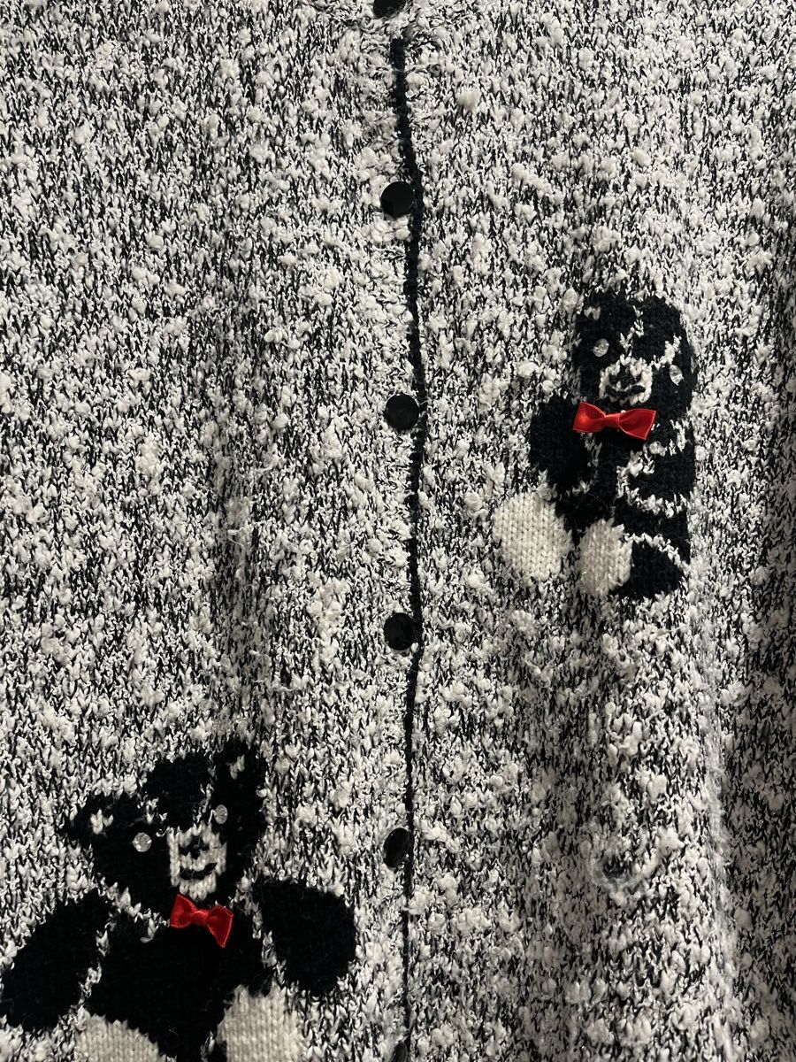 C&A Pullover & Sweatshirts: Vintage Kuschelige Strickjacke mit Bärchen – Gebraucht aus Zürich von Shopmystyle 1
