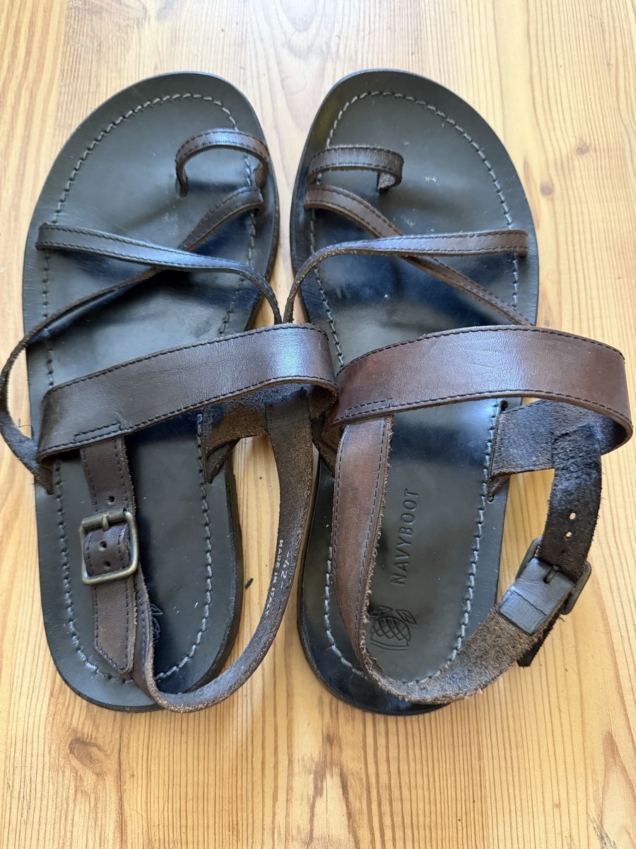 Navyboot Herrenschuhe: Navyboot Ledersandalen Gr. 42 – Gebraucht aus Lohn-Ammannsegg von -dovahkiin- 2