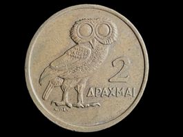 GRIECHENLAND 2 DRACME 1973