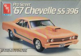 AMT 67 1967 Chevy Chevrolet Chevelle SS 396 Pro Street #6986