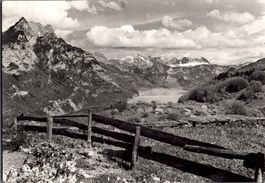 Originale Vintage Postkarte, Walensee, Alvierkette,GL