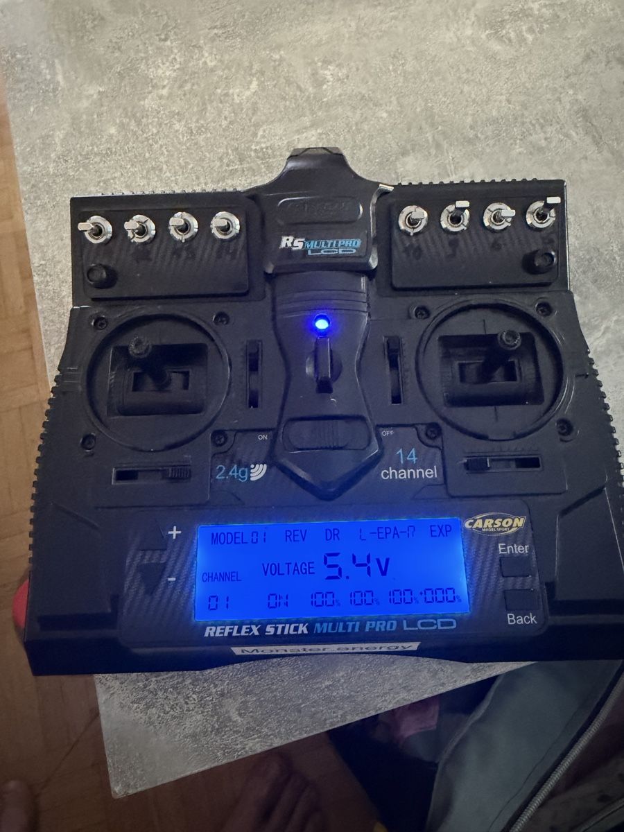 Carson RC Modellbau: Fernsteuerung Carson Reflex Stick Multi Pro 14 Kanal LCD – Gebraucht aus Solothurn von scania6200