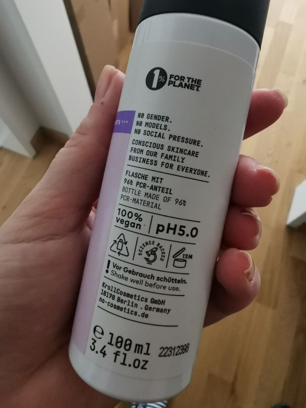 Cura del viso: NØ Cosmetics calm liquid Balancer – Nuovo e nell'imballaggio originale da Weinfelden venduto da Heldin11 1