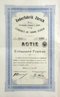 Sodorfabrik AG Zürich - 1898