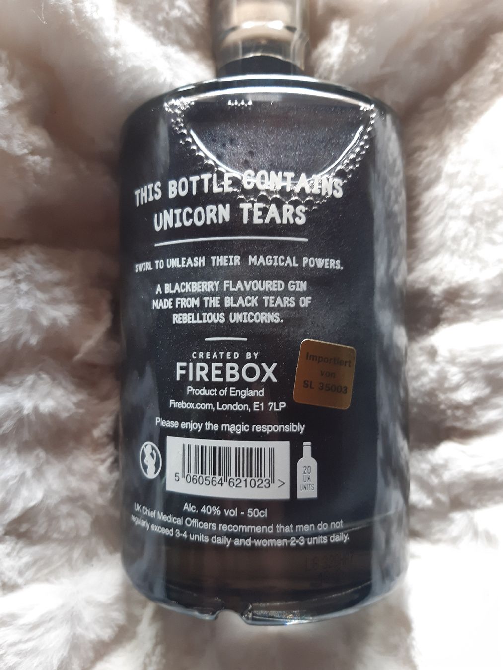 Spiritueux: Unicorn Tears Black – Neuf (Voir description) à Toffen par Gwunderegge77 2