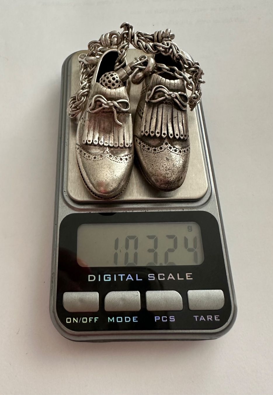 Altri gioielli: Golfschuhe 925 Silber "Sammlerstück" – Usato da Luzern venduto da Topseller1000 3