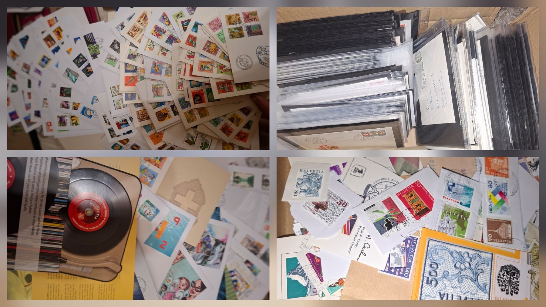 Tous les timbres: FDC Fundgrube Brief div. Material – D'occasion à Balgach par SIMEON27 2