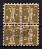 1928 Tellknabe im 4er-Block ʘ  (Nr.169)