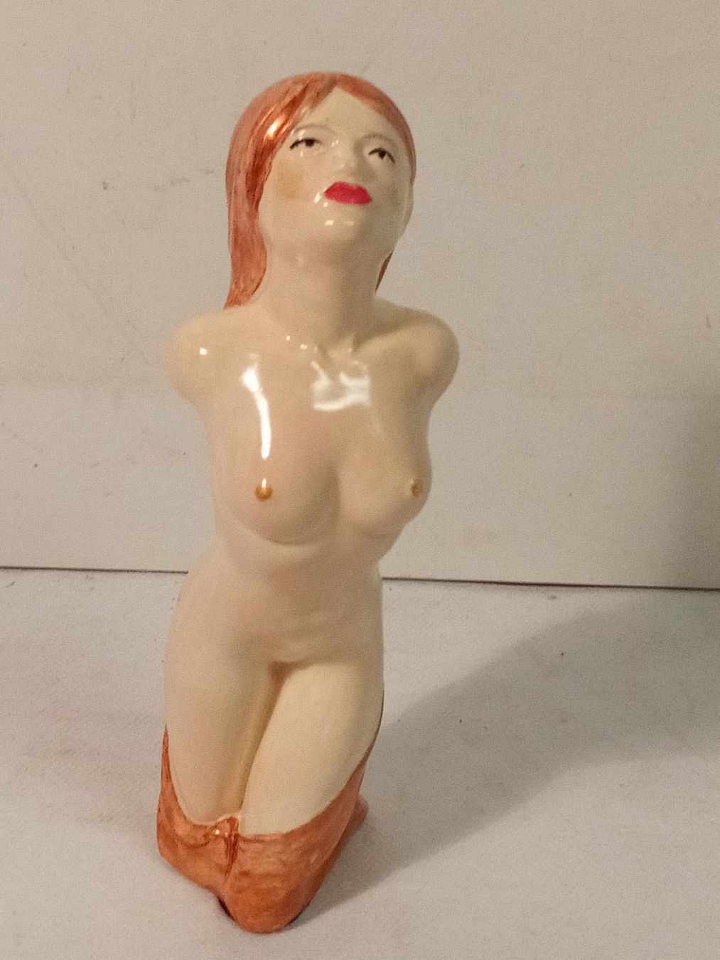 Statuette: Erotik Figur aus Keramik. – Usato da basel venduto da markusb07