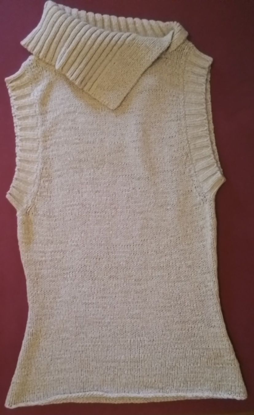 Top: Vintage Strick-Oberteil / beige / Grösse S/M – Nuovo (secondo la descrizione) da Zürich venduto da meinhobby