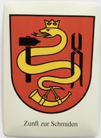 Blechpostkarte - Zürcher Zünfte - Zunft zur Schmiden - ZH