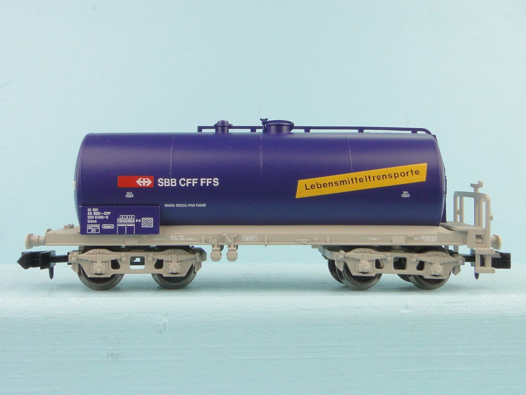 Trix Modelleisenbahnen: Minitrix SBB Kesselwagen – Gebraucht aus Bülach von Albitrain 1
