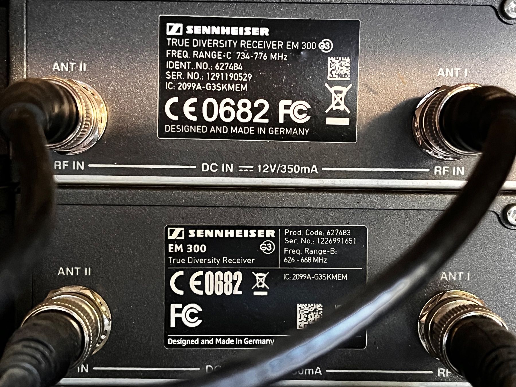 Sennheiser Microfoni: Drahtlos Mik G3 / CD Player Combo – Usato da Nesslau venduto da Pbon 2