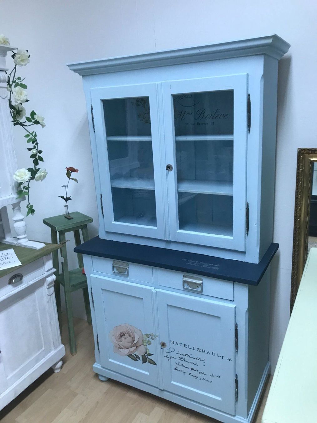 Büffets: Küchenbuffet Schrank Tanne shabby rose – Gebraucht aus Gränichen von boernies01 2