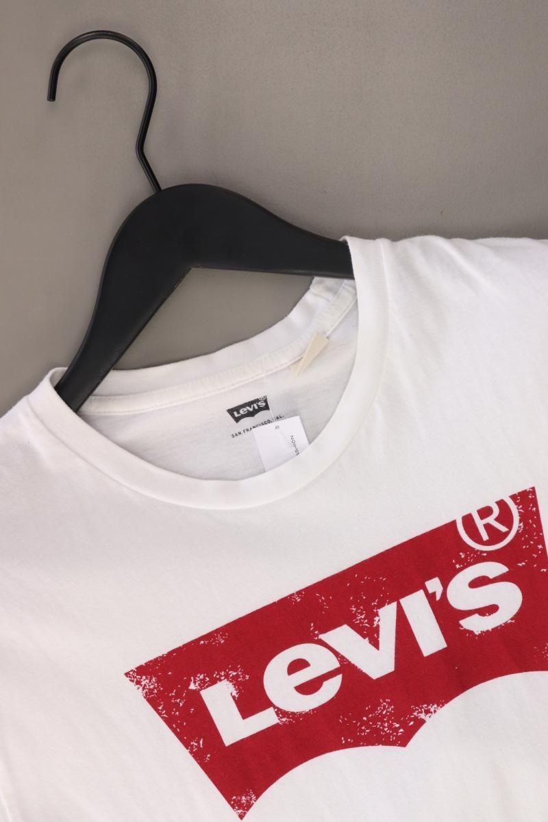 T-shirts: Levi's Printshirt Gr. M Kurzarm weiß – D'occasion à Neustadt an der Waldnaab par SecondLifeFashion 2