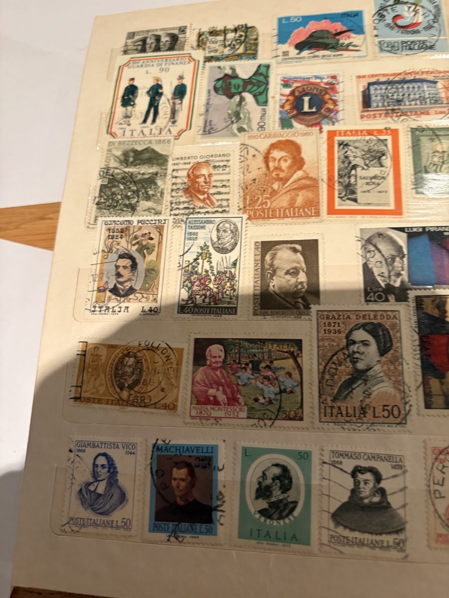 Alle Briefmarken: Timbres italiens  – Gebraucht aus Echallens von JAR69