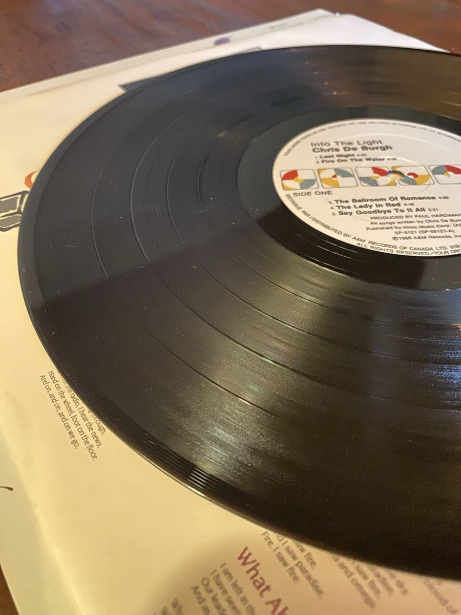 Dischi in vinile: Chris de Burgh Into The Light LP 1986 Vinyl – Usato da Kirchberg BE venduto da swiss_slab 4