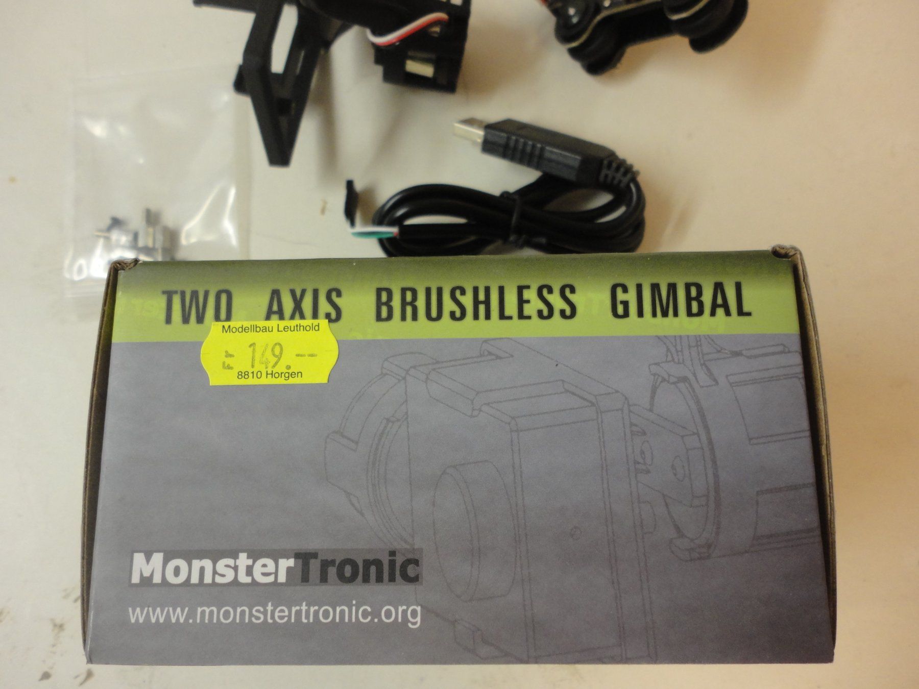 RC Modellbau: Monstertronic 2-Achsen Gimbal NEU – Neu und originalverpackt aus Horgen von RcModell 2