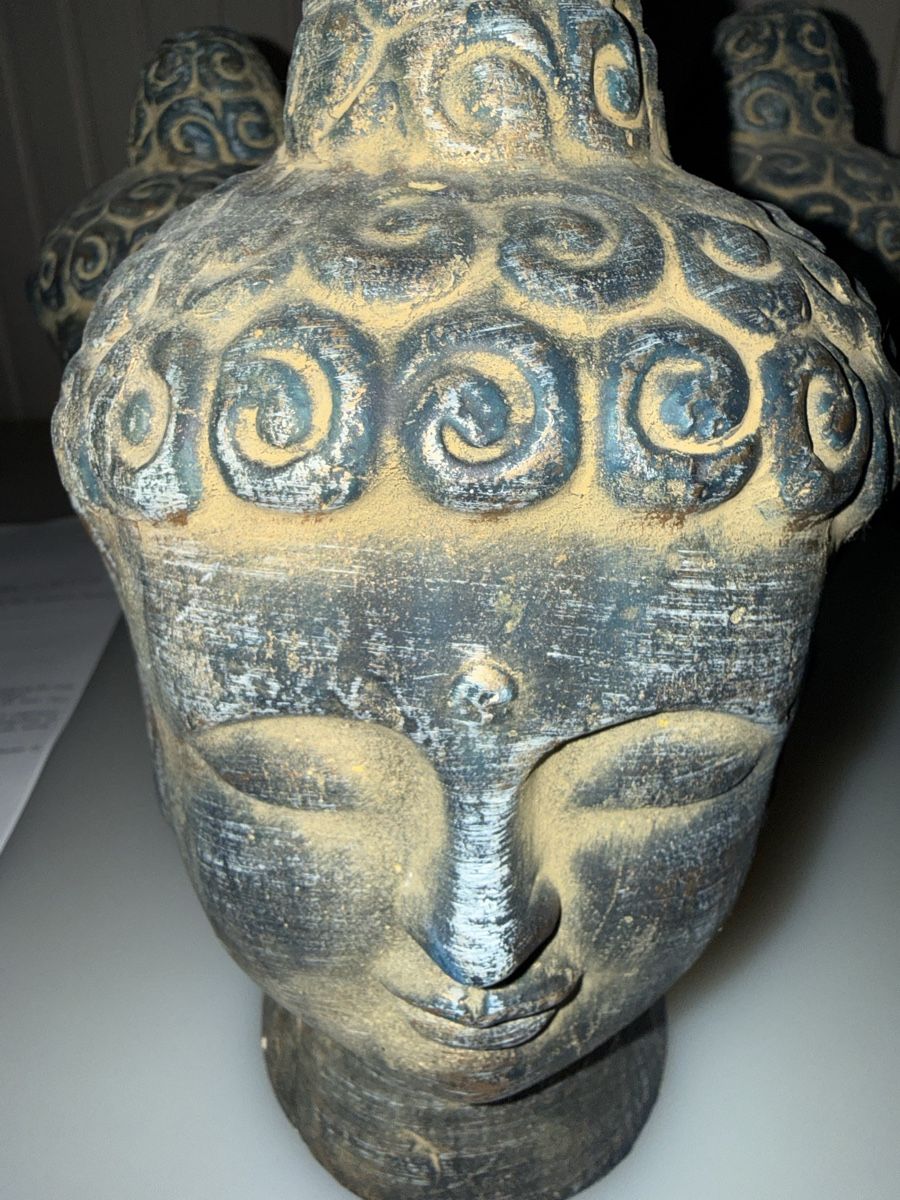 Tutte le decorazioni: 3er Set Buddha-Köpfe, Deko-Figuren mitfür ein harmonisches – Nuovo (secondo la descrizione) da Bottighofen venduto da inf_988w