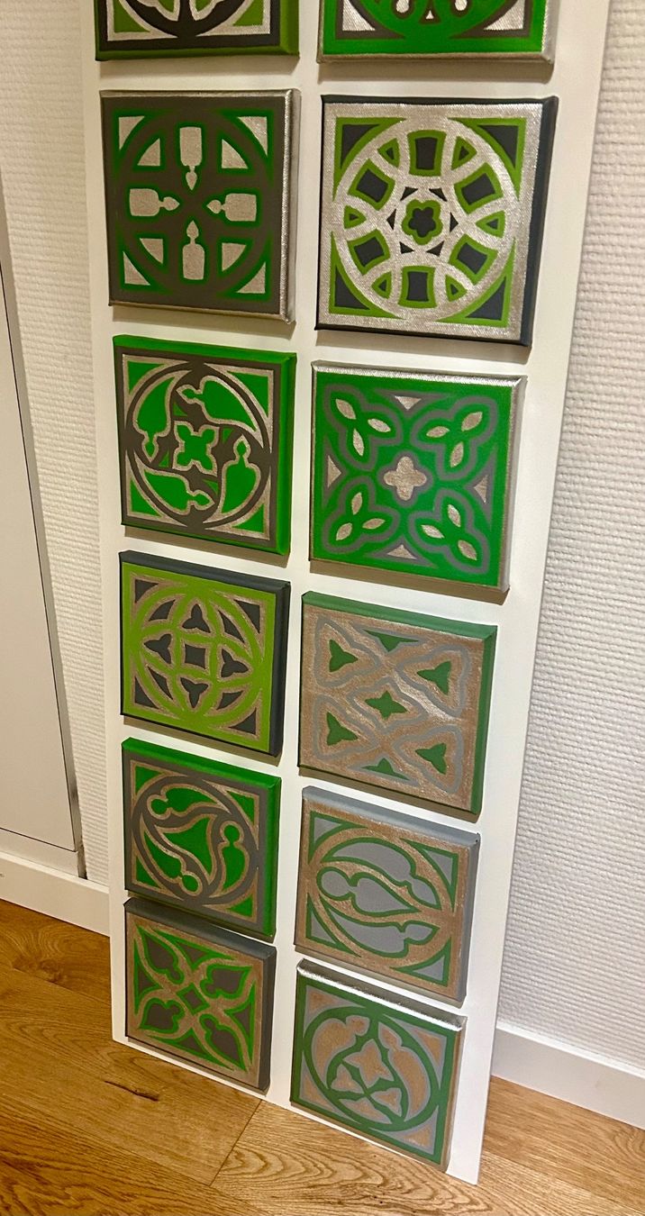 Foto & Immagini: Handgemaltes  Einzelstück 37,5 x 106 cm – Nuovo (secondo la descrizione) da Gunten venduto da starfish3 6