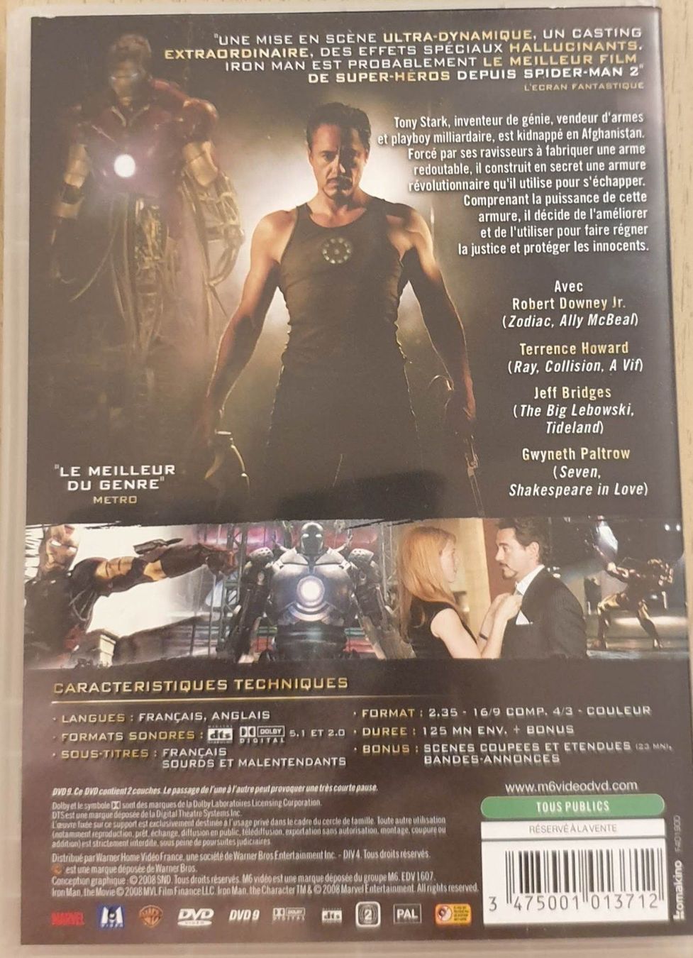 Tutti i DVDs: Iron Man (2008) – Usato da La Tour-de-Peilz venduto da Resize 1