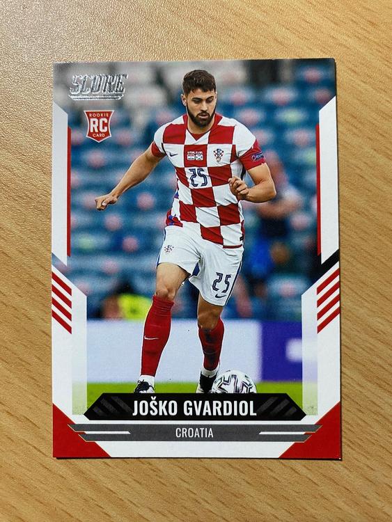 Panini Score 2021 22 Rookie Card Josko Gvardiol Croatia Kaufen Auf