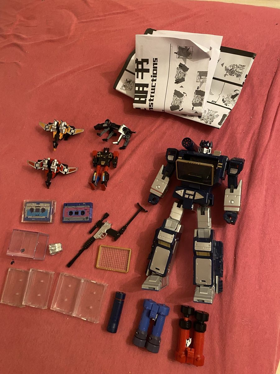 Figuren: SOUNDWAVE  22cm TRANSFORMERS – Gebraucht aus Courroux von malabro 4