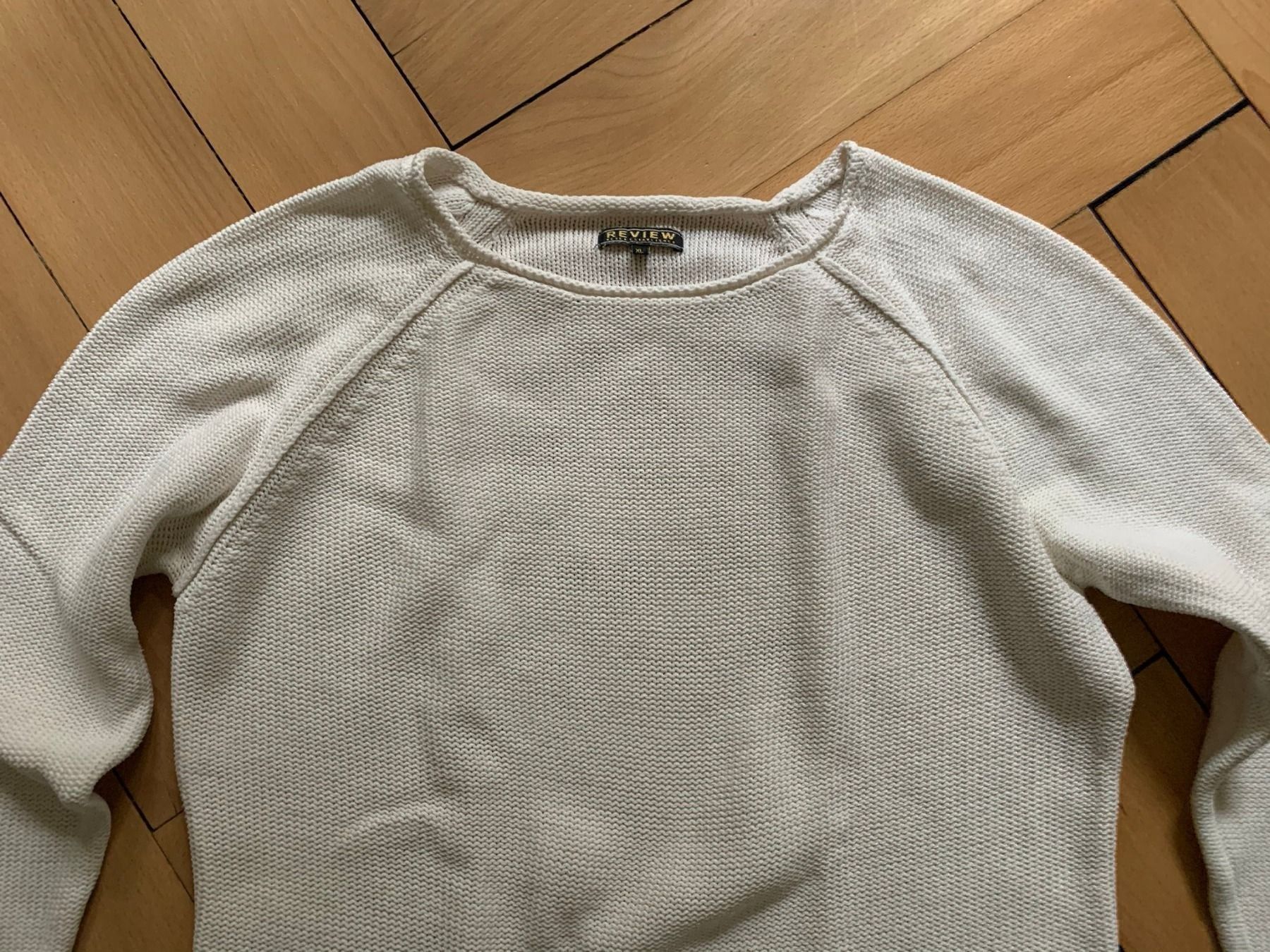 Maglioni & Felpe: REVIEW - Strickpullover offweiss L/XL – Usato da Zürich venduto da Diazaio 1