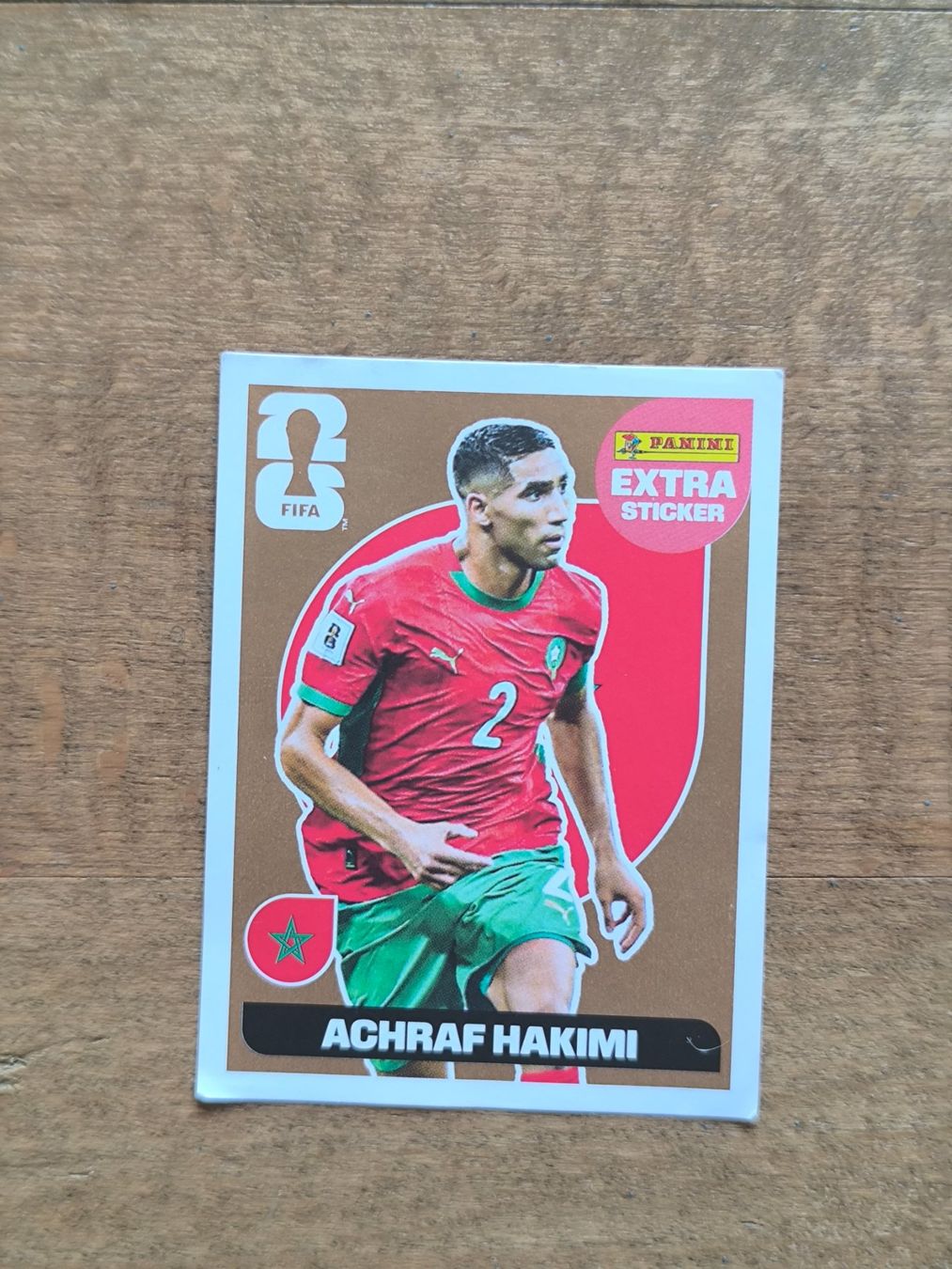 Panini Carte collezionabili: FIFA PANINI 2026: Extra Sticker Achraf Hakimi – Nuovo (secondo la descrizione) da Yverdon-les-Bains venduto da lolette2006