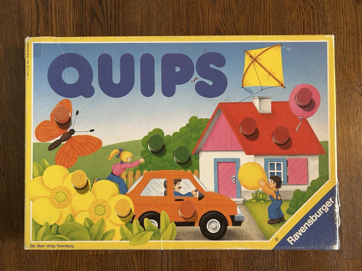 Ravensburger Giochi: QUIPS von Ravensburger Lernspiel Farbpuzzle – Usato da Wolhusen venduto da eve_m6cg