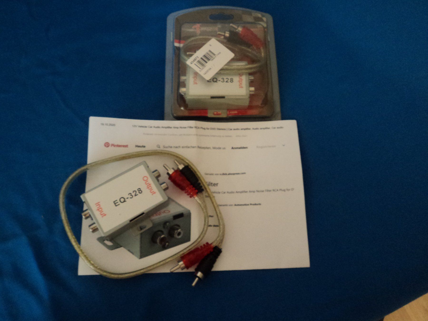 Altro Materiale elettrico: 2 x Car Audio Amplifier Amp Noise Filter – Nuovo e nell'imballaggio originale da Wald ZH venduto da soundmann 1