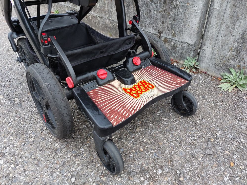 Joolz Trittbrett Fr Day3, Day+ Und Geo3 Kinderwagen  Faltbares  Rutschbrett Fr Kleinkinder, Schwarz Kinderwagen Trittbrett Geschwister