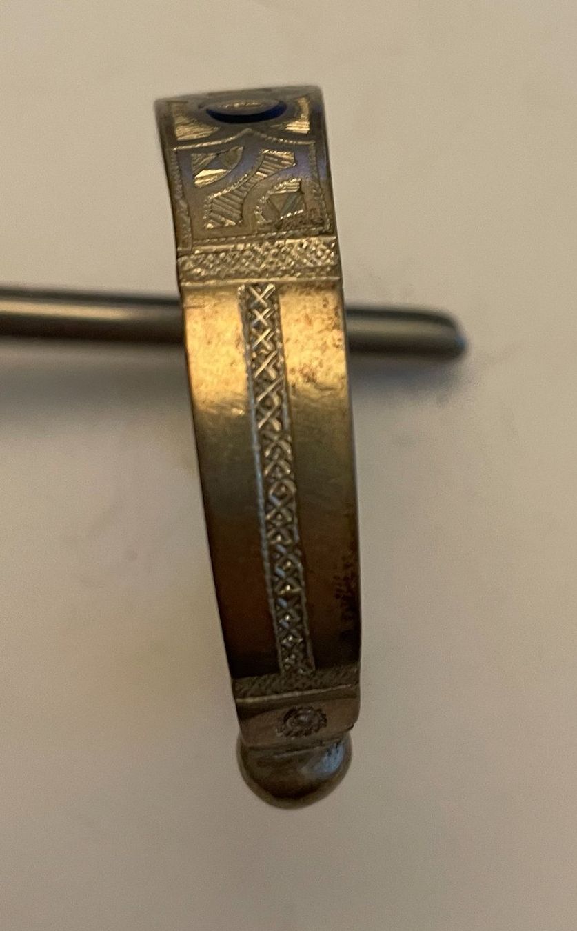 Armbänder & -reifen: Jonc en argent origine Afrique - Sénégal – Gebraucht aus Sugnens von 555madison 3