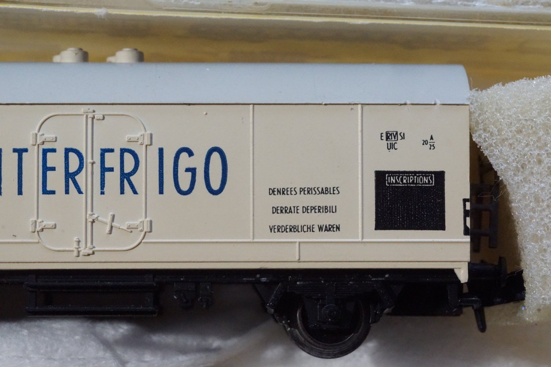 Trix Modellini di ferrovie: Güterwagen Interfrigo Spur N – Usato da Gränichen venduto da iknow 4