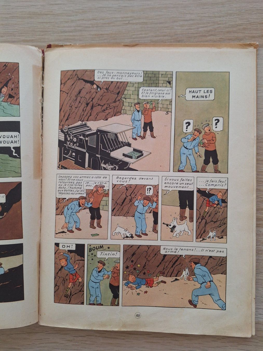 BD: TINTIN / L'île noire / B2 – D'occasion à Nyon par beny13 8