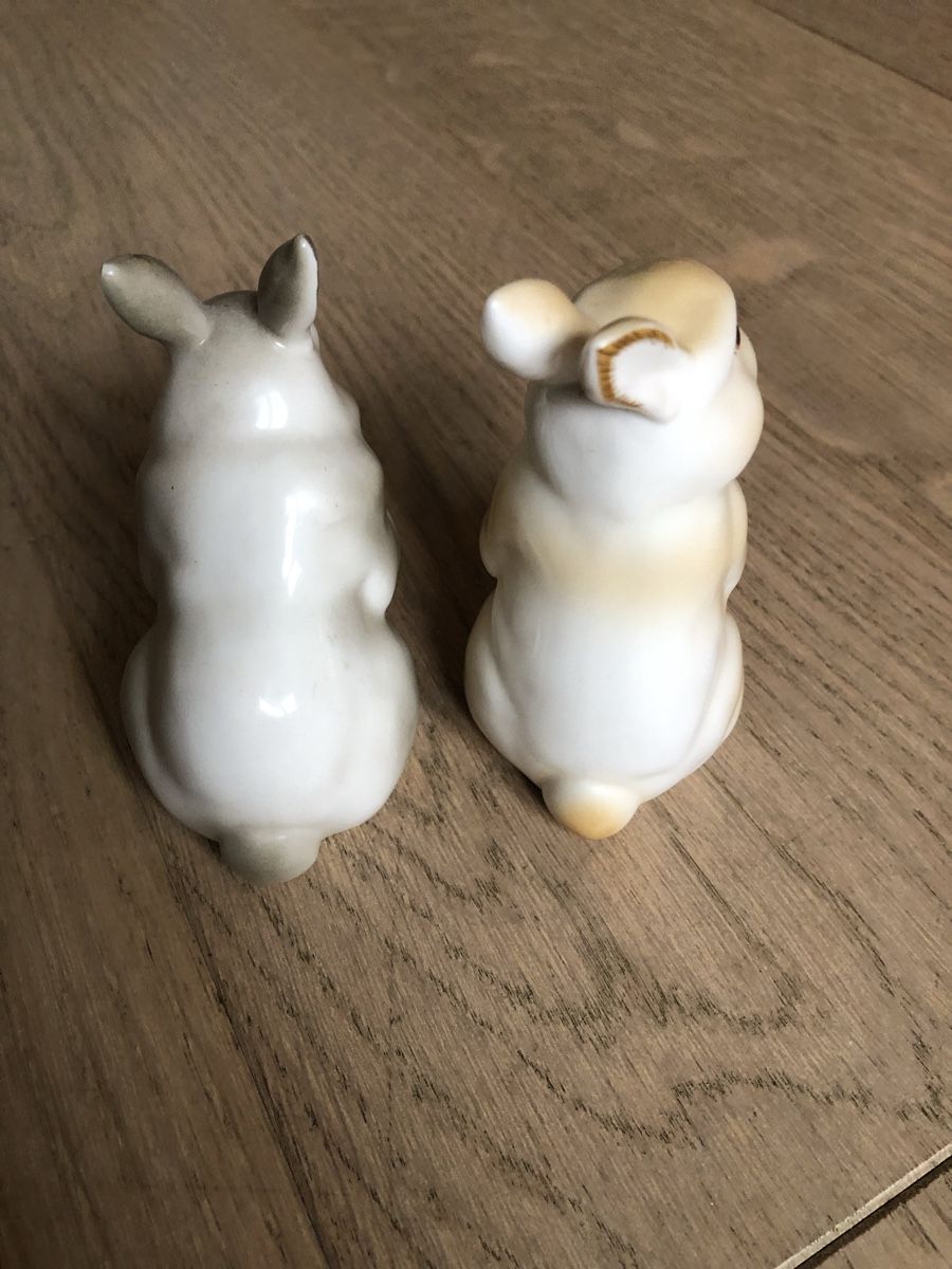 Villeroy & Boch Statuette: Villeroy & Boch 2 Hasen / Kaninchen – Usato da Versoix venduto da chr_2rpz 3