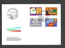 CH FDC Satz 1981