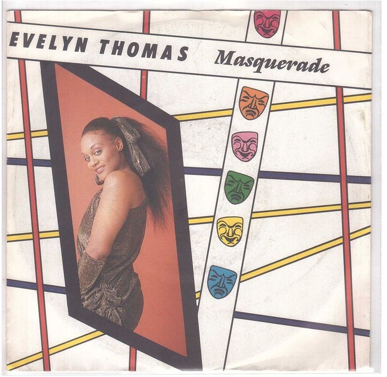 Dischi in vinile: Evelin Thomas  --  Masquerade  Single7 – Usato da Rheinau venduto da asteng