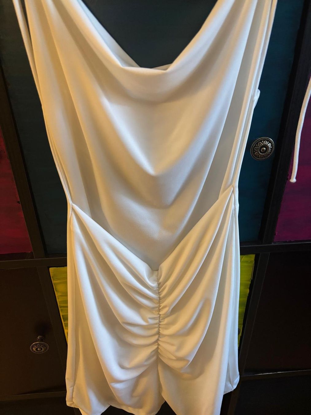 Vestiti: Weisses Sommerkleid, Gr. S – Usato da Bülach venduto da reaos 3